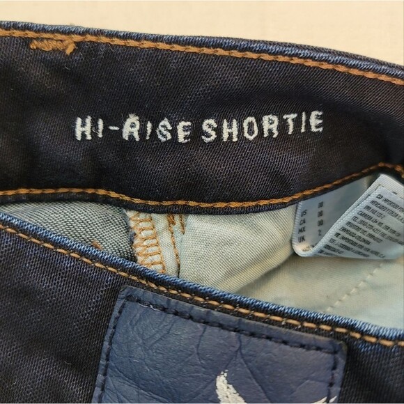 American Eagle Hi-Rise Shortie Shorts Size 00 - Picture 8 of 9